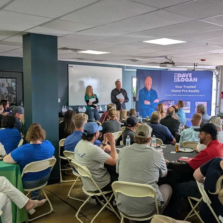 Paint Denver team at an industry event
