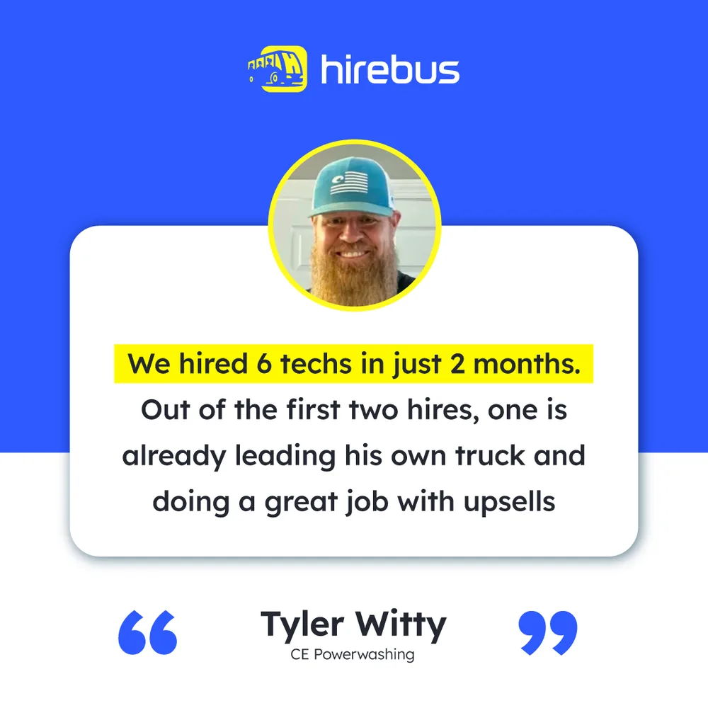 Tyler Witty of CE Powerwashing